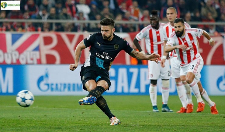 Soi kèo tỷ số bóng đá Arsenal vs Olympiacos