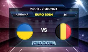 Soi kèo Ukraina vs Bỉ