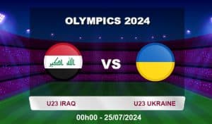 Soi kèo U23 Iraq vs U23 Ukraine