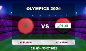 Soi kèo U23 Ma Rốc vs U23 Iraq