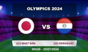 Soi kèo U23 Nhật Bản vs U23 Paraguay